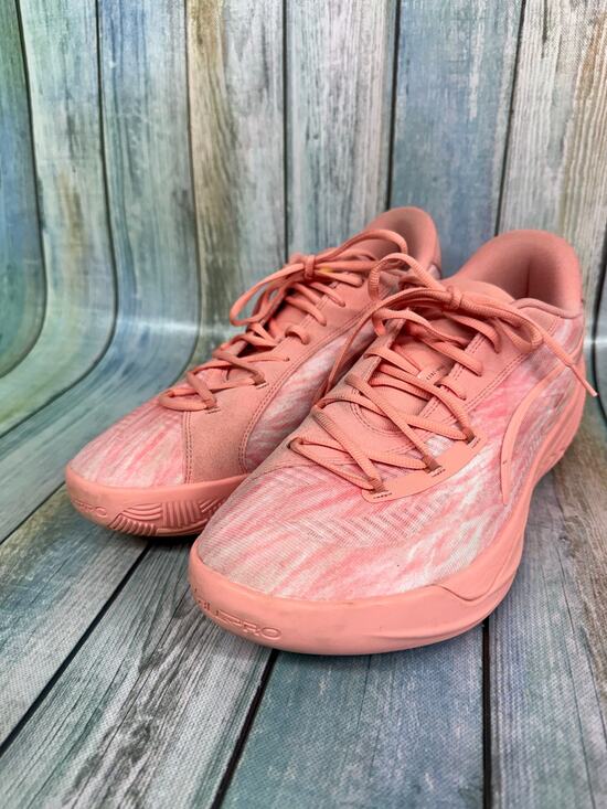 Puma All Pro Nitro Dress Code Pink Fruit Men\'s Basketball Shoe Size 13 Lace Up main image 8